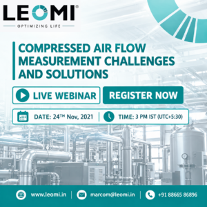 Compressed air flow meter in India
