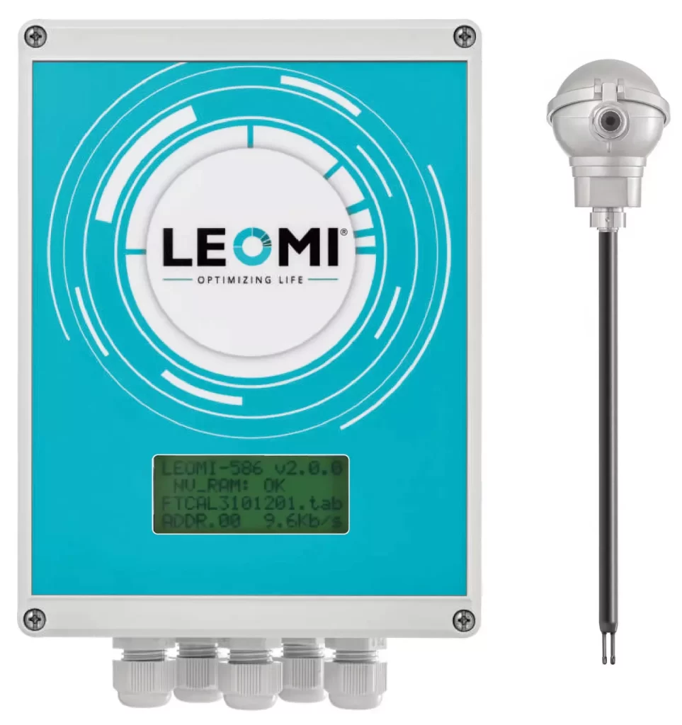 leomi 586 thermal mass flow meter