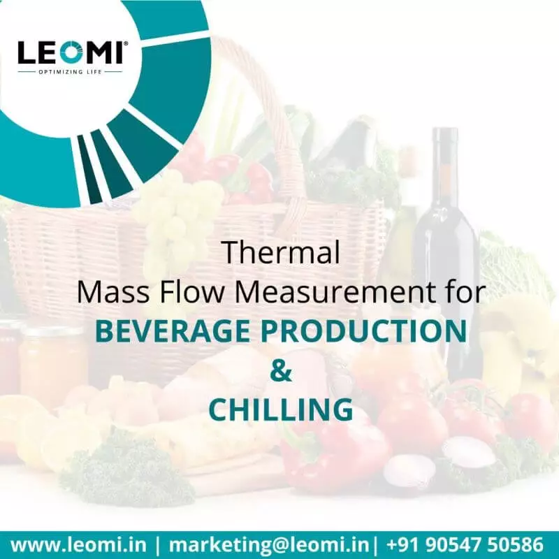 Thermal Mass Flow Meter For Beverage Production