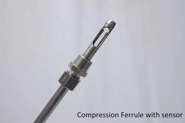Compression-Ferrule-with-air flow sensor