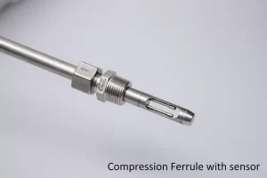 air flow meter with Compression-Ferrule-with-sensor