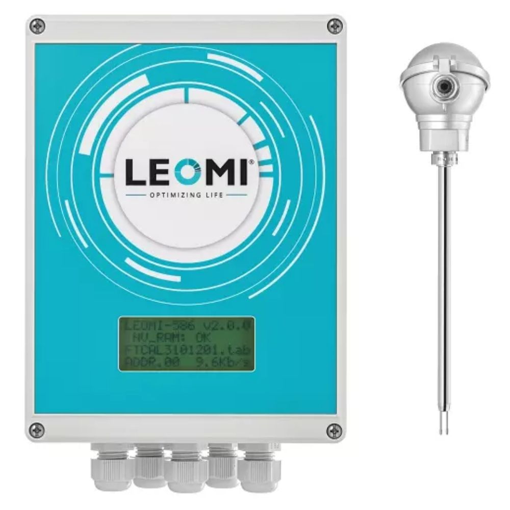 Insertion Thermal Mass Flow Meter Actual Mass Flow Meter