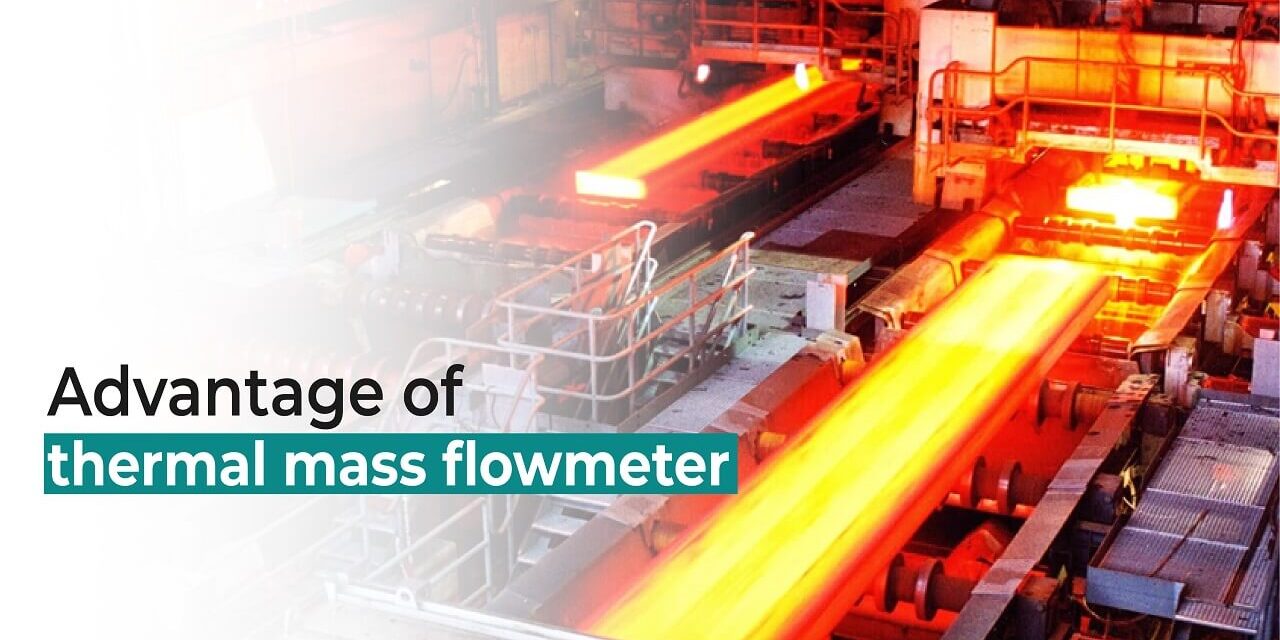 advantages of thermal mass flowmeter