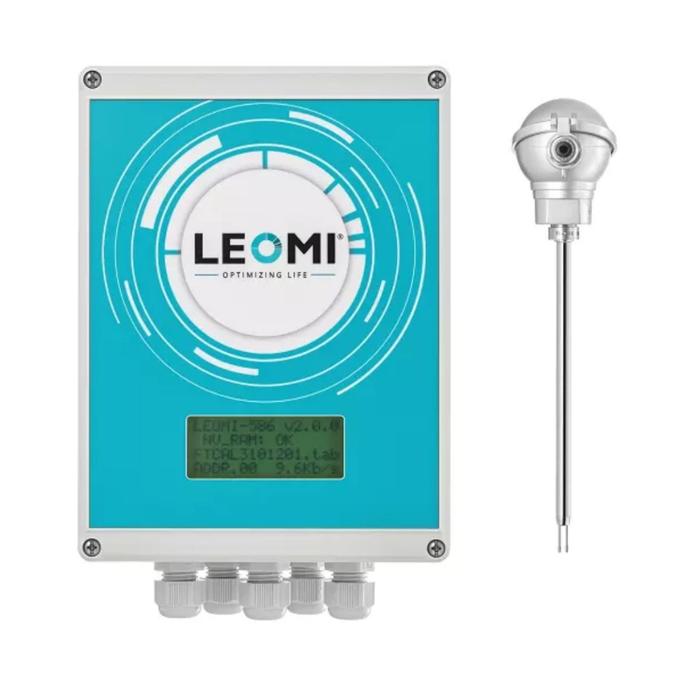 leomi 586 s insertion thermal mass flow meter
