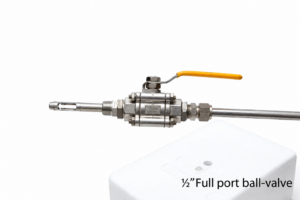 ½”Full-port-ball-valve airflow meter in india